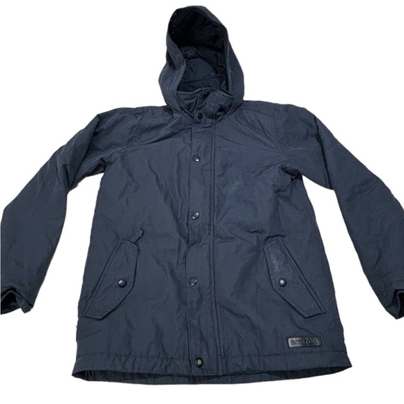 Burton Boys Dubloon Navy snowboarding ski winter coat jacket size large - Picture 12 of 12